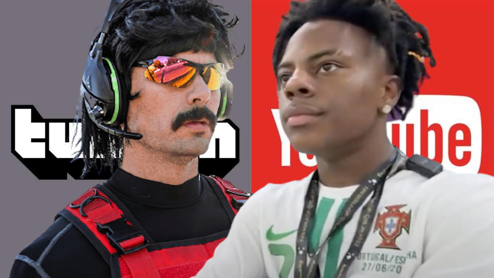 Banned Twitch streamers iShowSpeed & Dr Disrespect dominate  2022  viewership - Dexerto