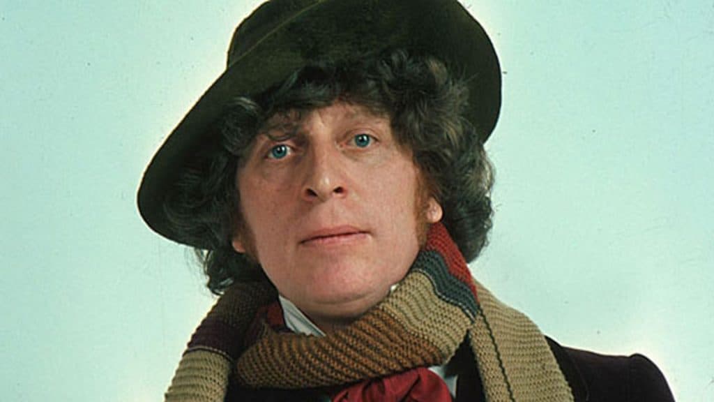 An image of Tom Baker, the fourth Doctor.