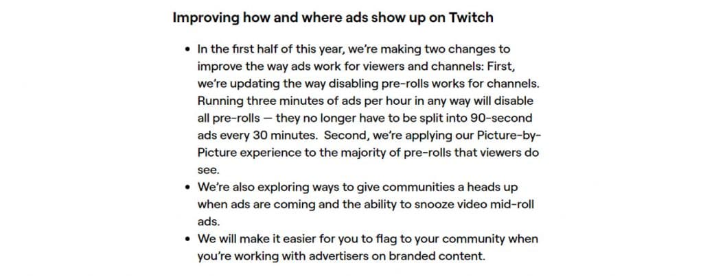 Twitch ads blog