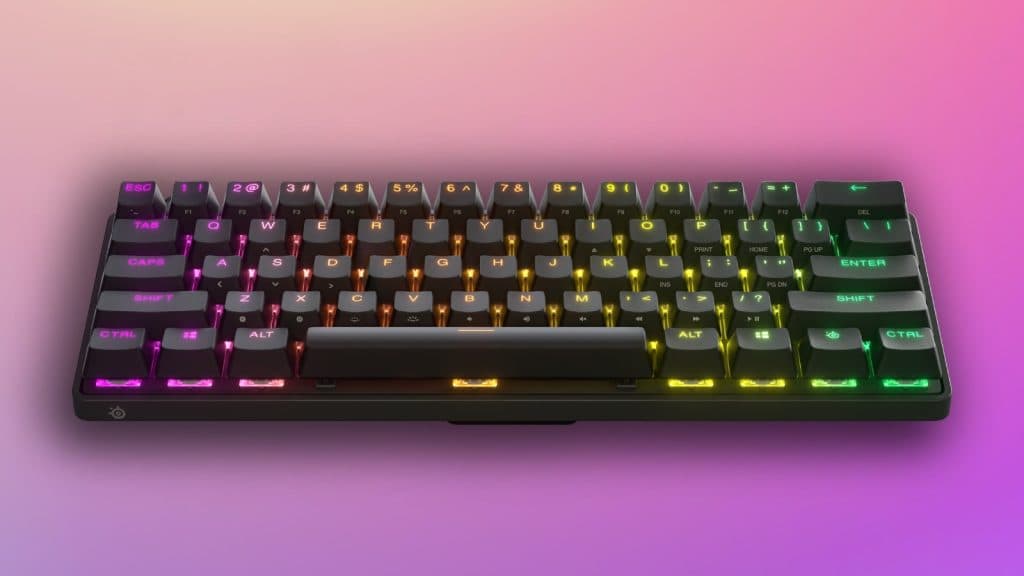 SteelSeries announce Apex Pro Mini 60% keyboard in wired and wireless  options - Dexerto