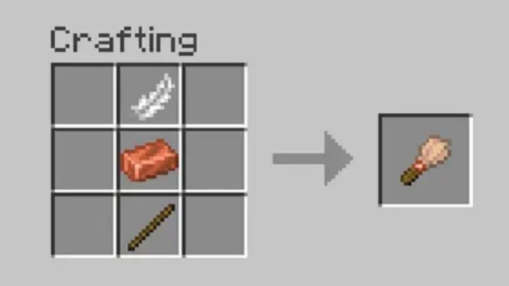 How To Craft (& Use) A Brush In Minecraft