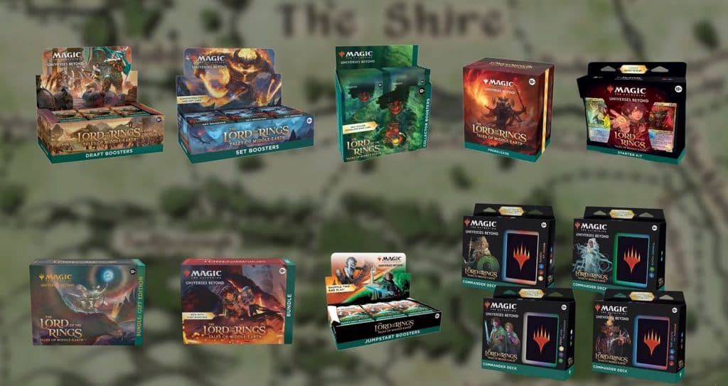 MTG Lord of the Rings - What products are there, and which should you