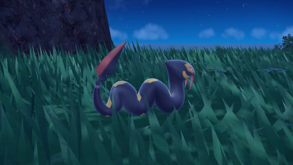 pokemon scarlet violet seviper in the wild