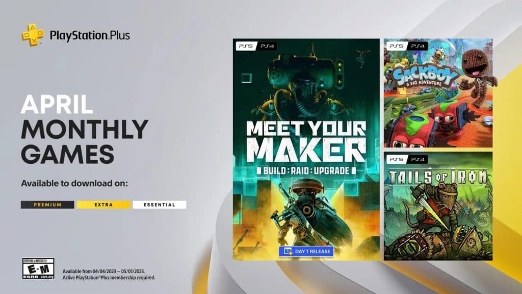 Sony reveals the free PS Plus games for April 2023 