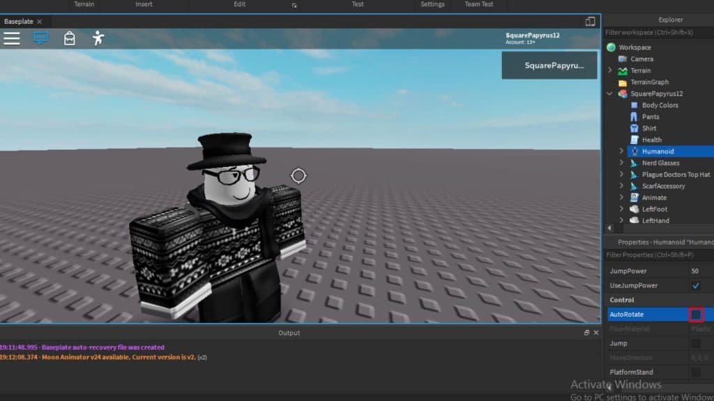 Body Switch Gear - Roblox