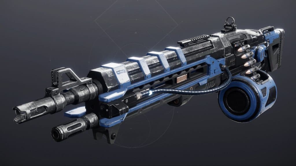 Thunderlord exotic machine gun from Destiny 2.