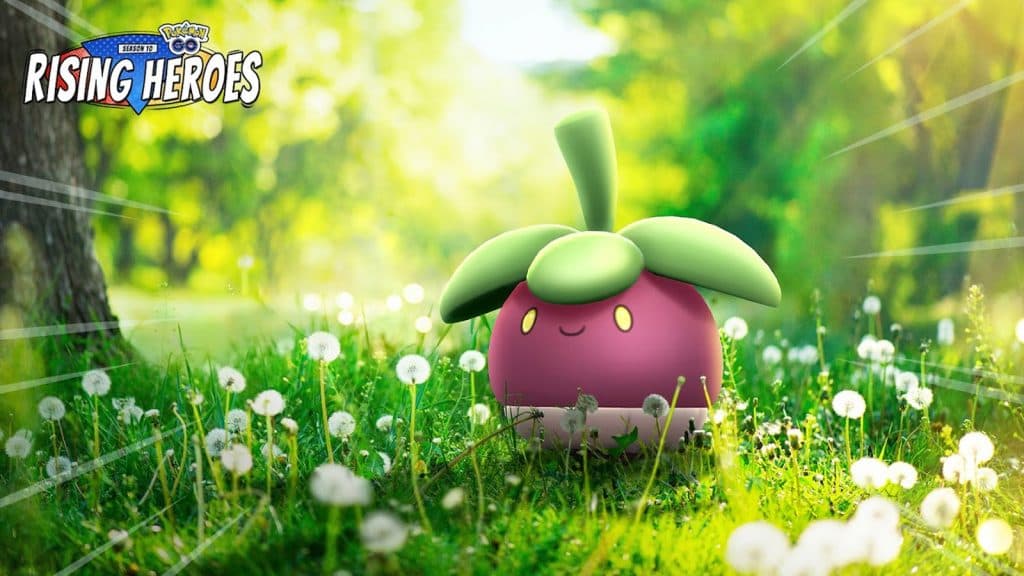 Bounsweet на устойчивой неделе в Pokemon Go