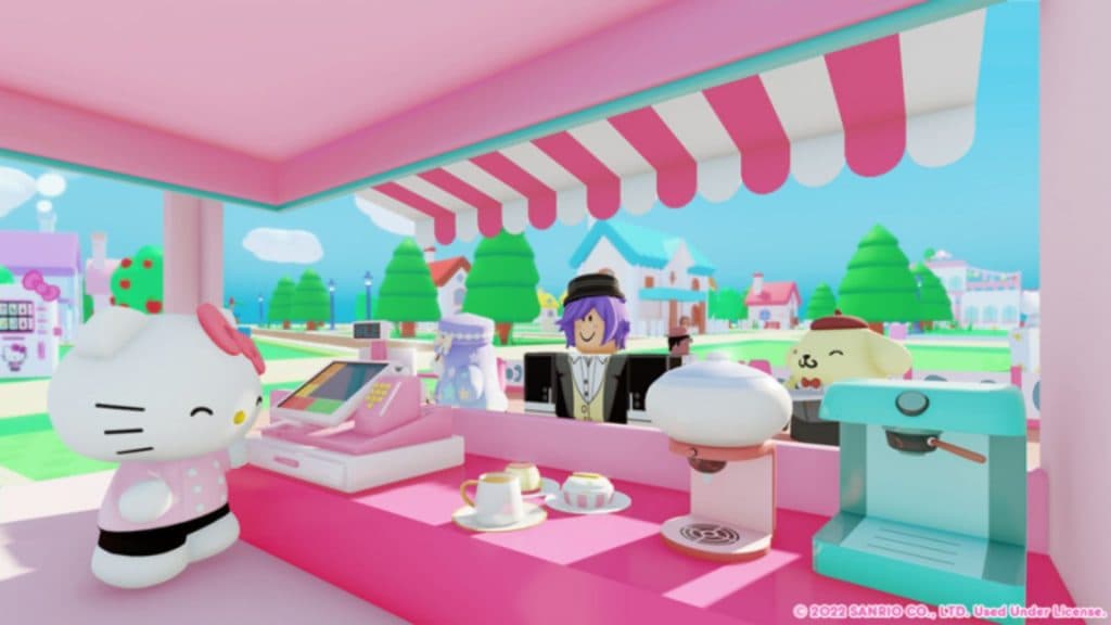 Hello Kitty Cafe Counter