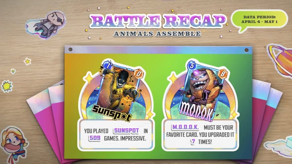 Marvel Snap Battle Recap