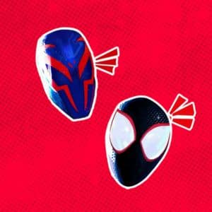 Fortnite Spider-Man 2099 and Miles Morales emoticon