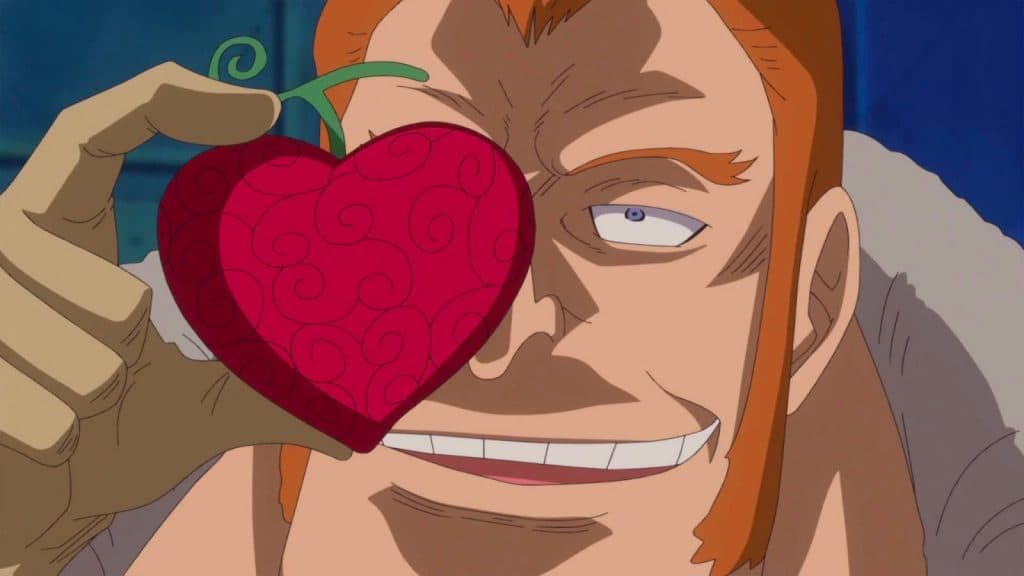 An image of Op Op Fruit, the only source of immortality in One Piece