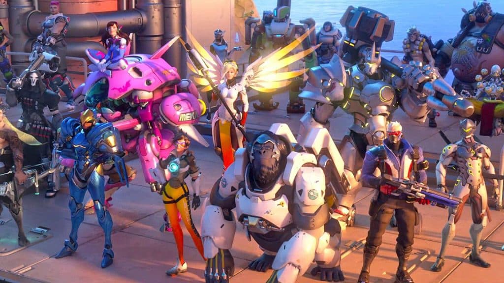 overwatch 2 characters together