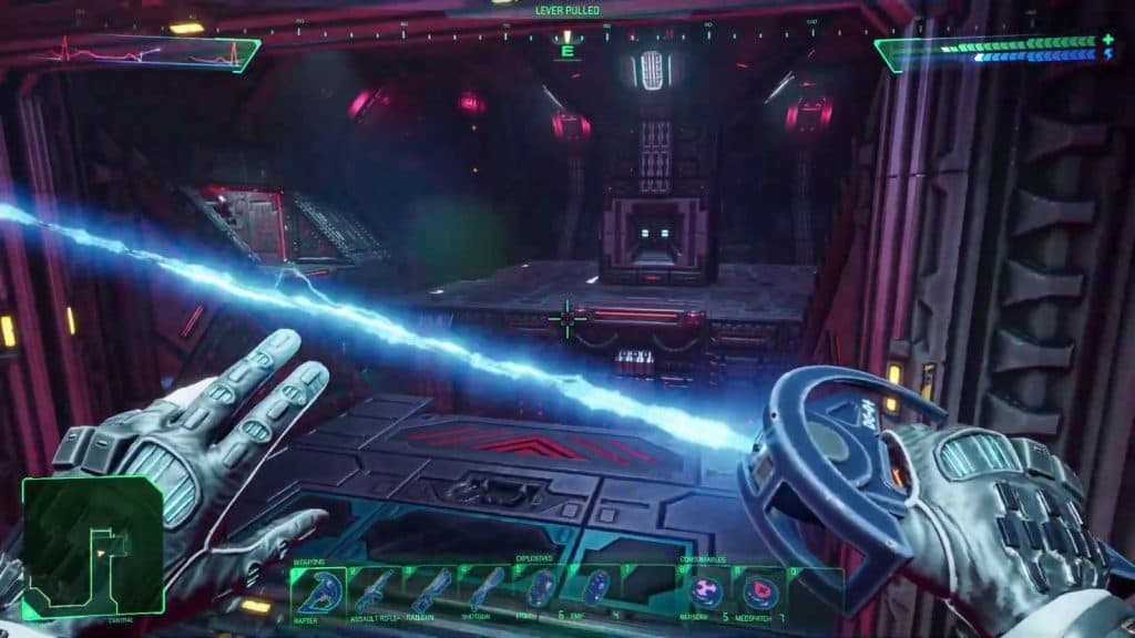Laser Rapier in System Shock