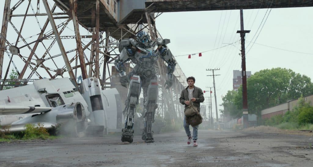 Mirage and Noah in Transformers Rise of the Beasts