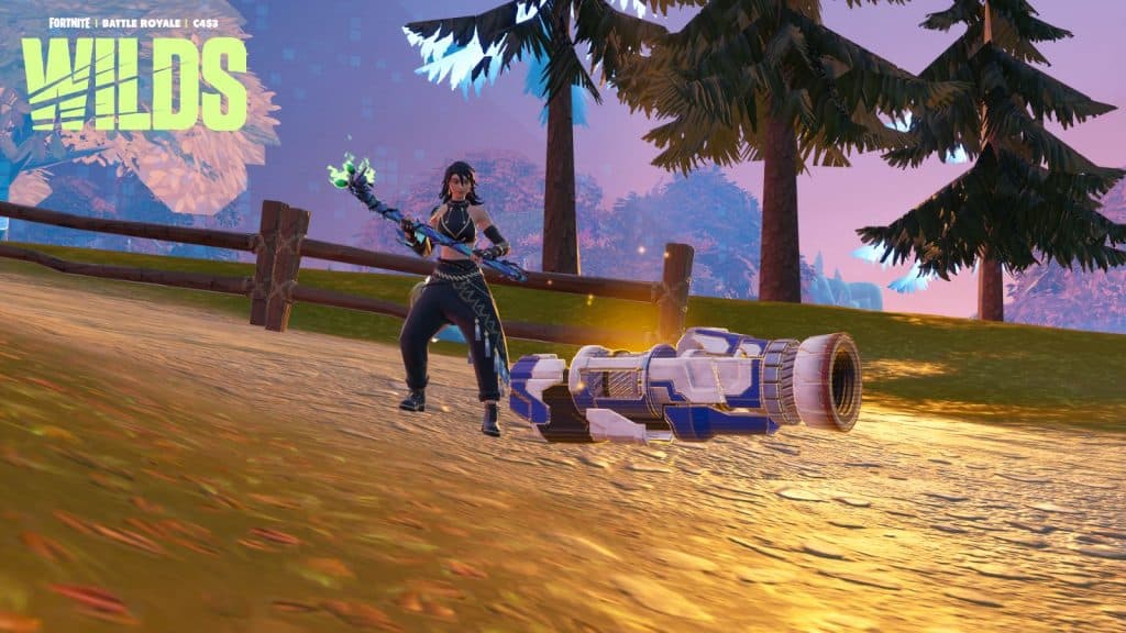 Le Sol De Cybertron Cannon Apparaît À Fortnite