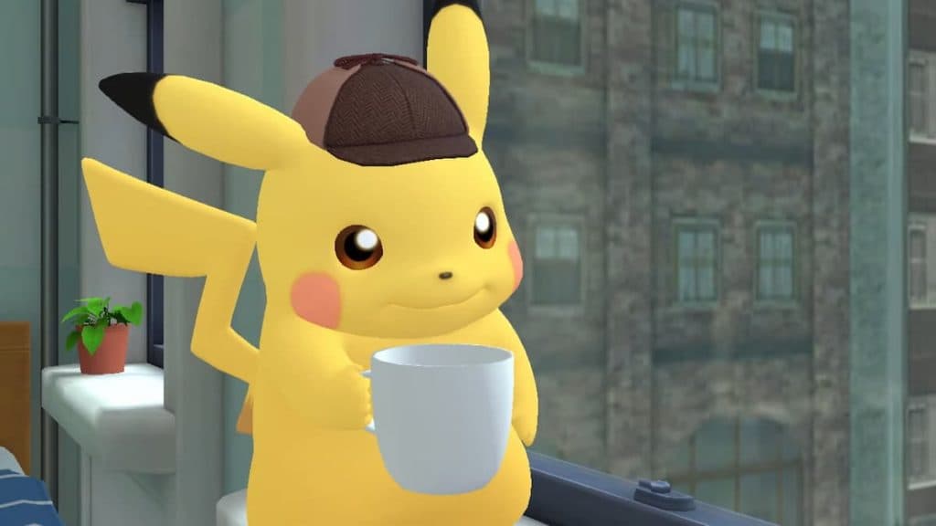 Pikachu from Detective Pikachu Continues