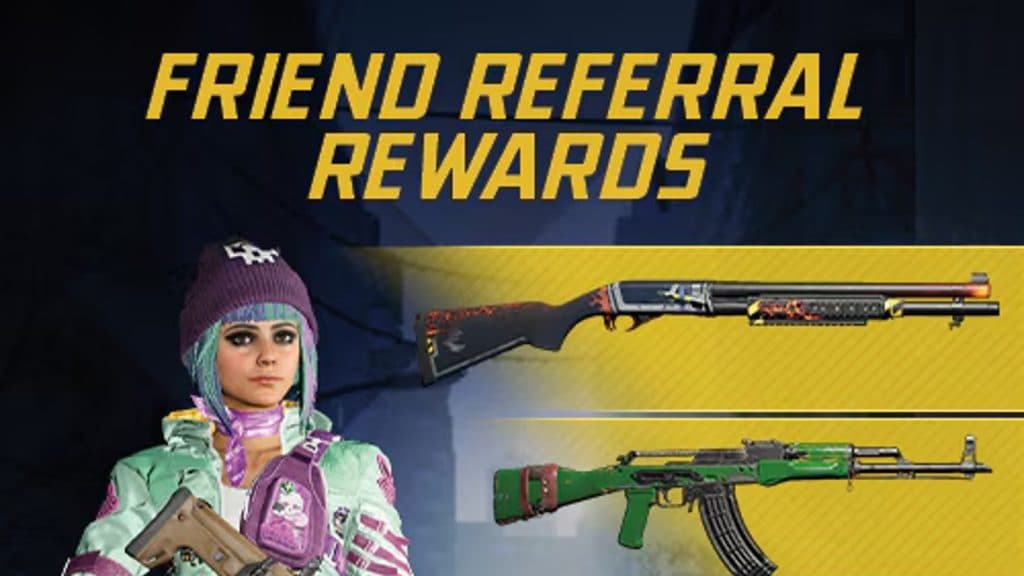 An image of XDefiant referral rewards.