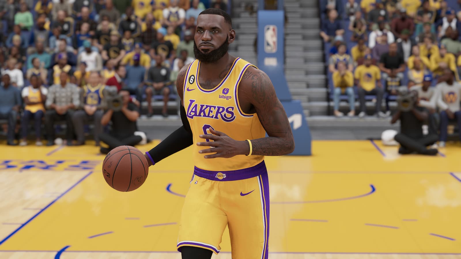 LeBron James in NBA 2K23