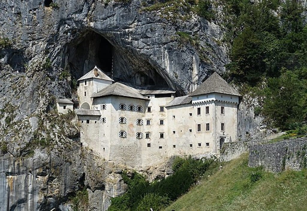 Predjama Castle in Slovenia