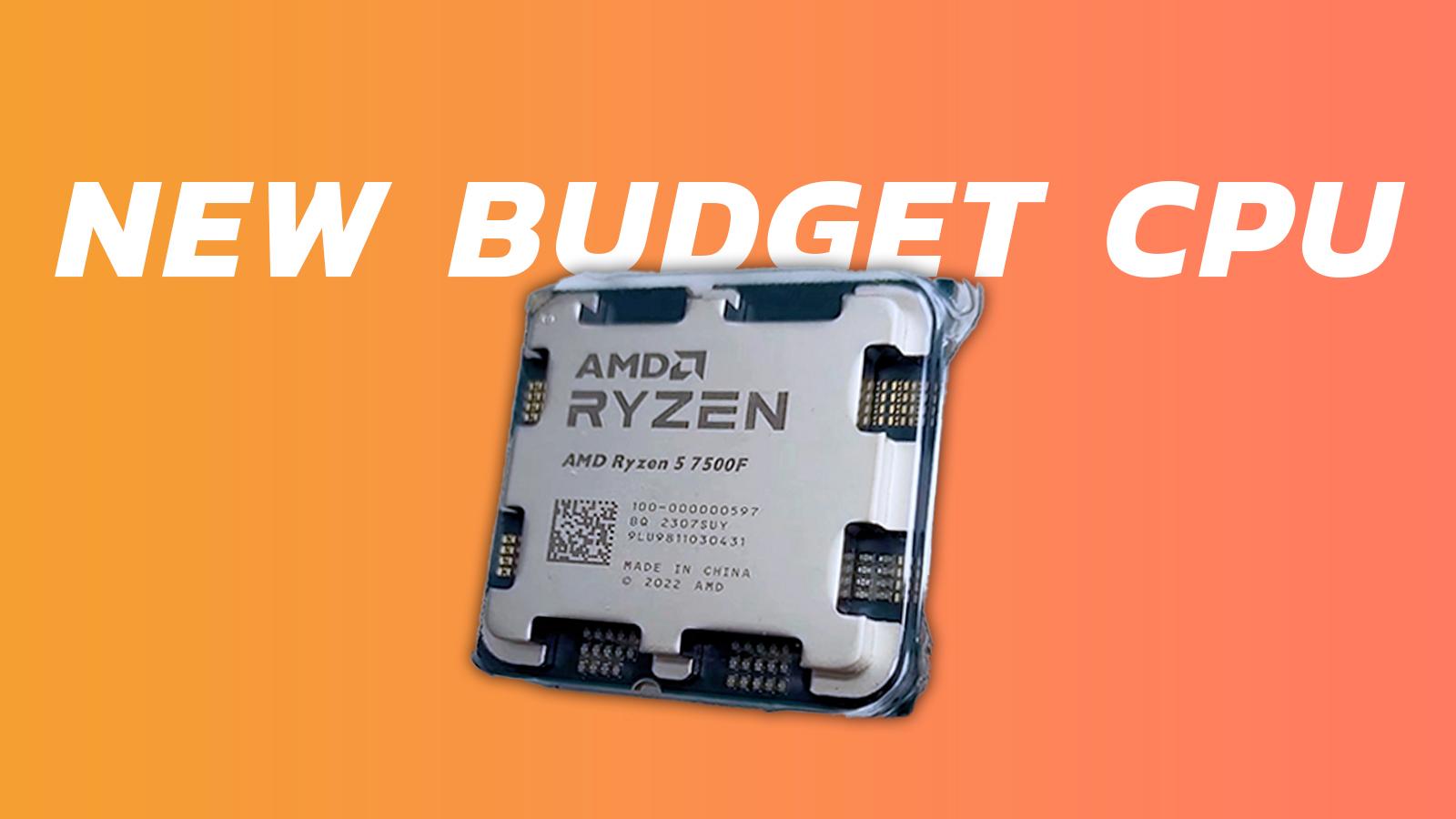 AMD Ryzen 5 7500F leaks & could be a budget dream CPU - Dexerto