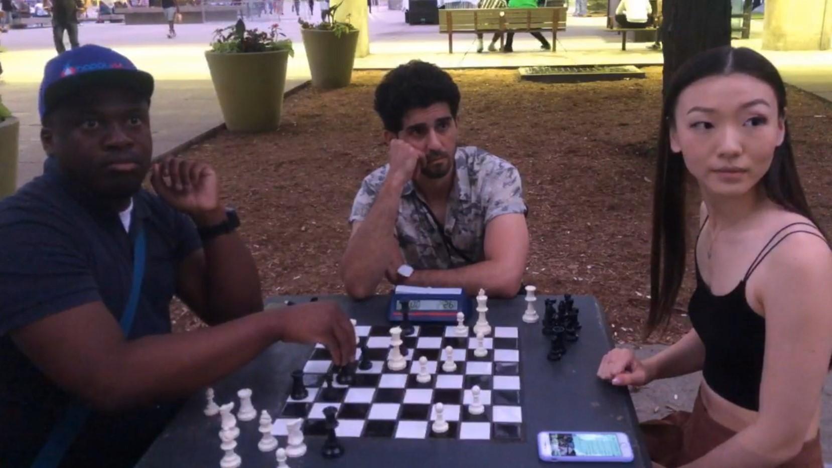 A Streamers Convention on the August Chess Life Front Cover
