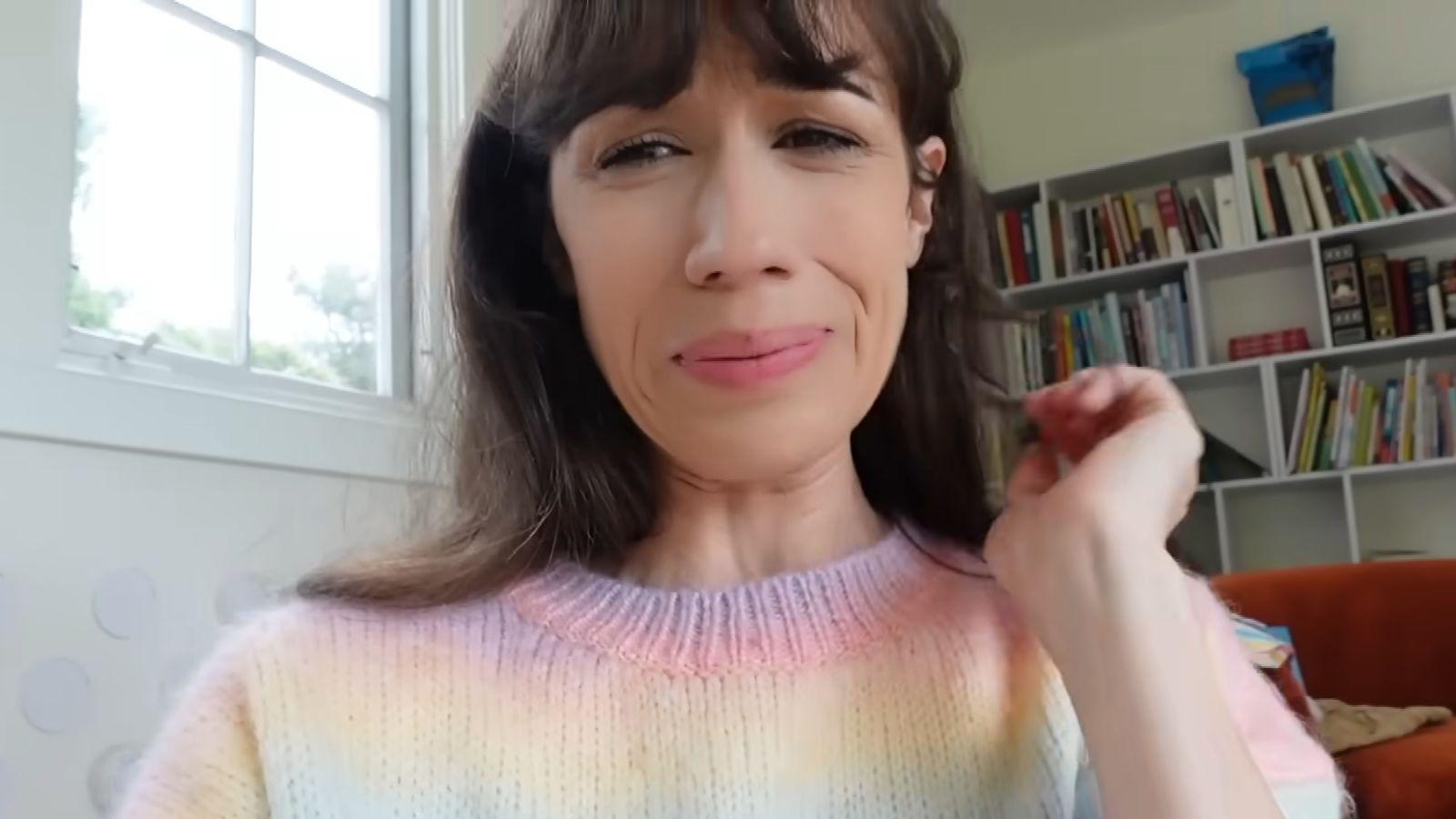 Colleen Ballinger in her vlogs