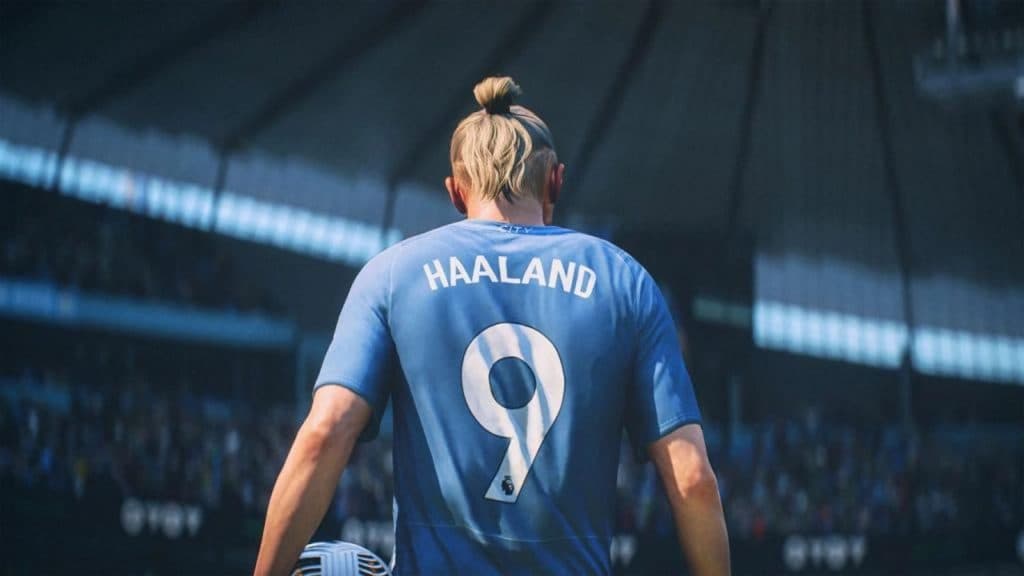 Erling Haaland in EA FC 24