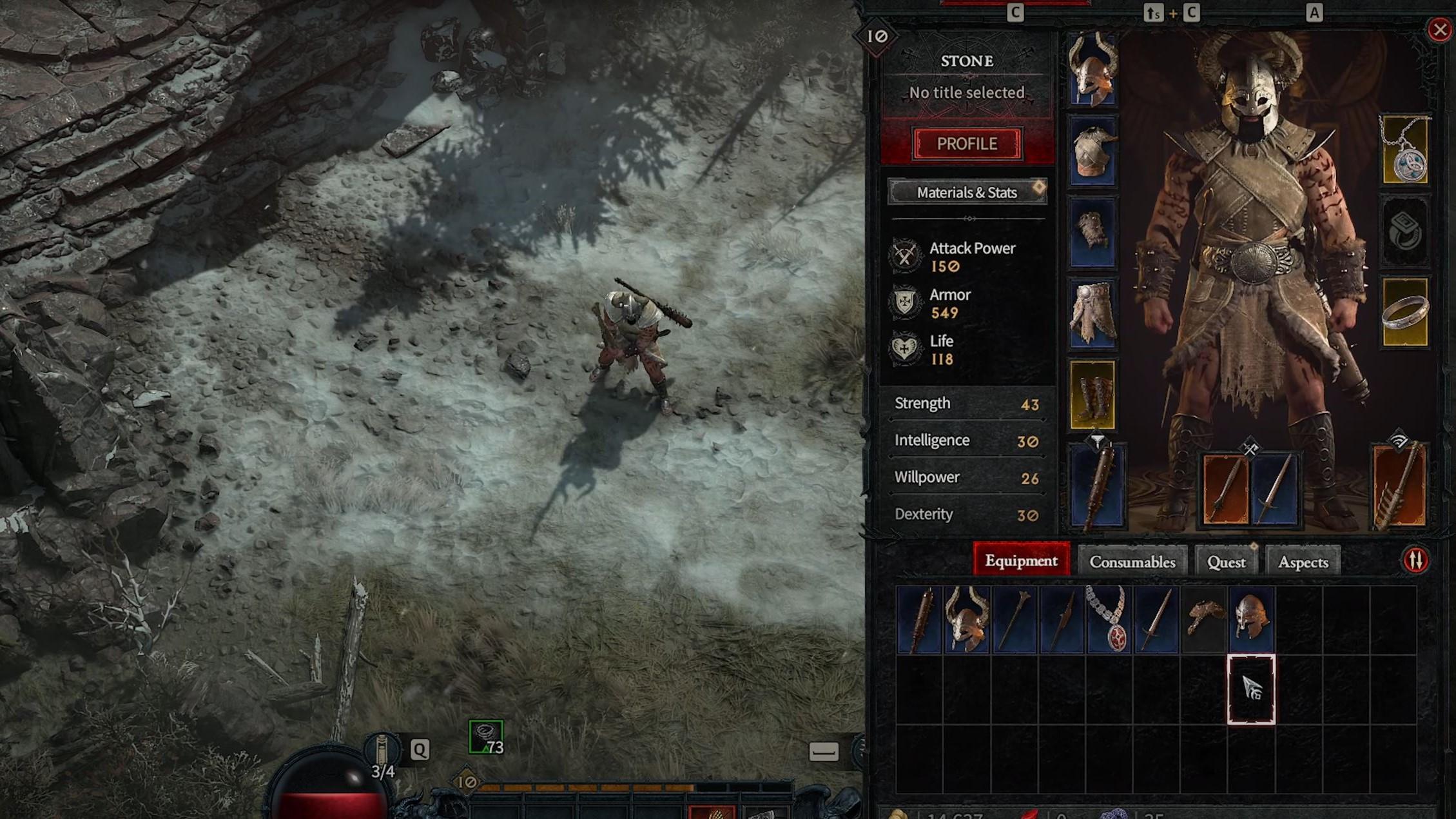 Diablo 4 Barbarian Gear