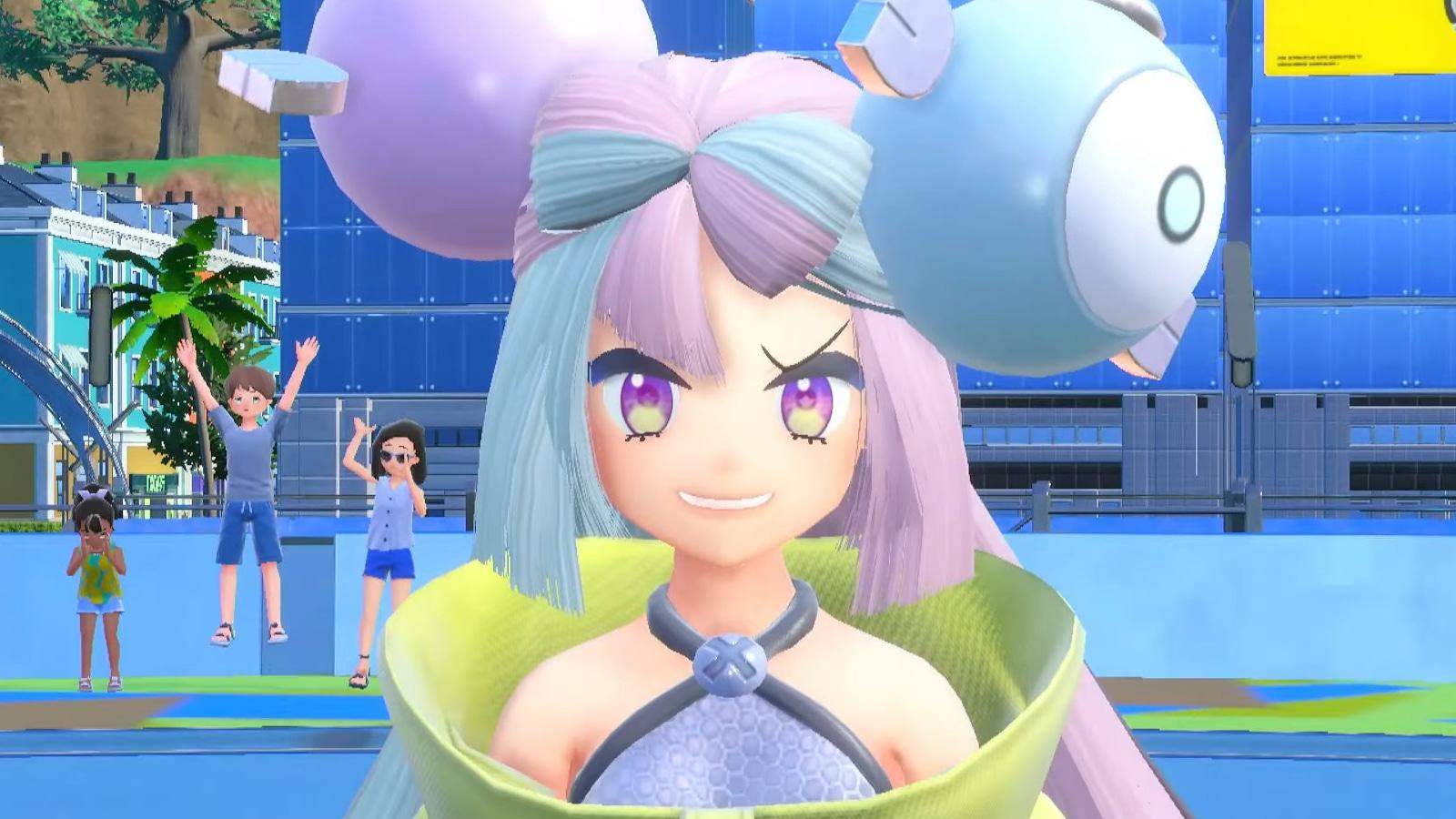 New gym leader Iono revealed for Pokemon Scarlet & Violet - My Nintendo News