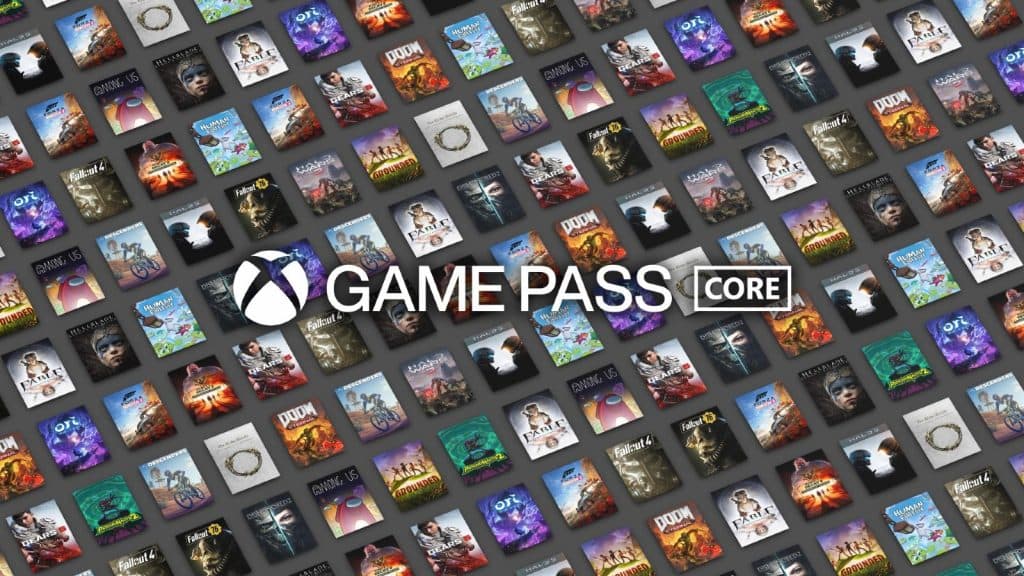 An image of the Xbox Game Pass Core logo.