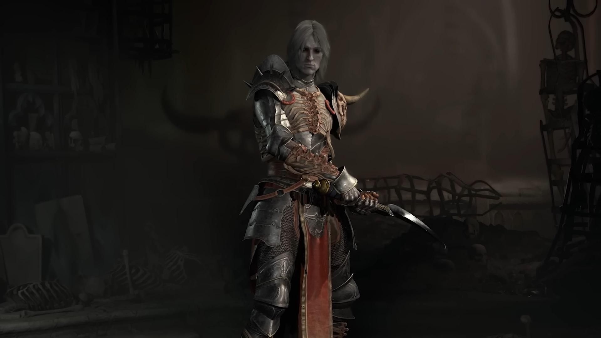 A screenshot of a Necromancer in Diablo 4