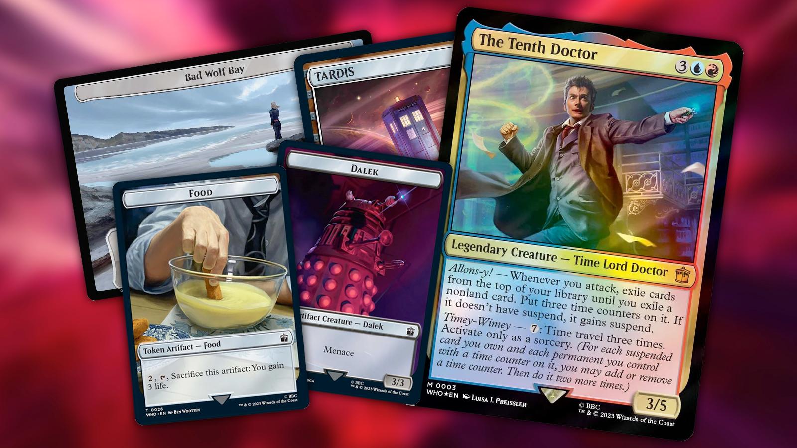 Magic: The Gathering Reveals New Look at Doctor Who Set