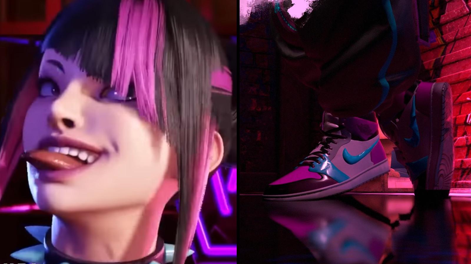 Juri shoes mod Street Fighter 6