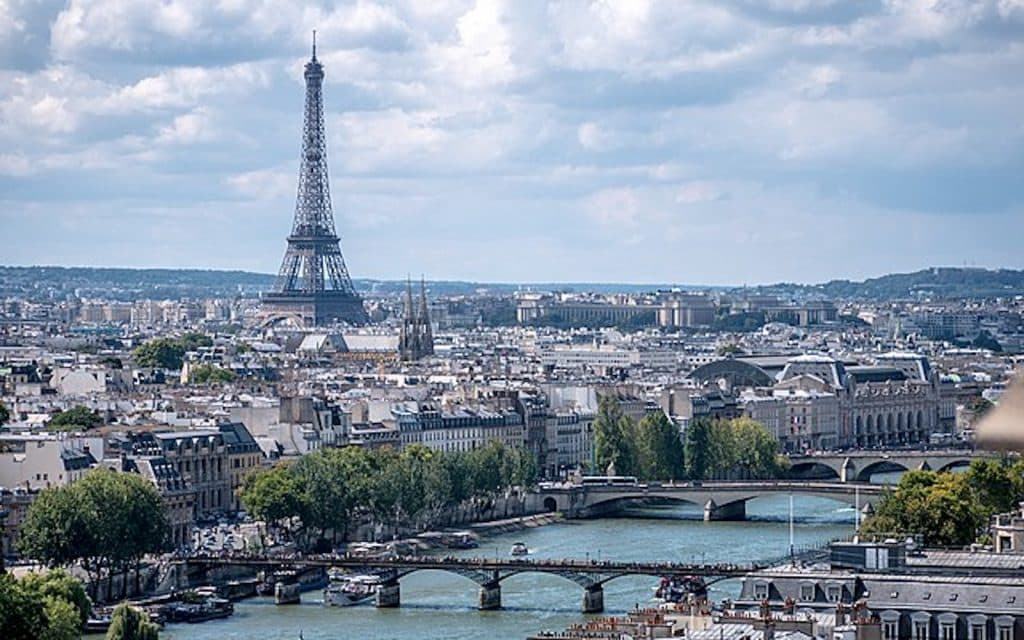 Eiffel Tower in Paris, France