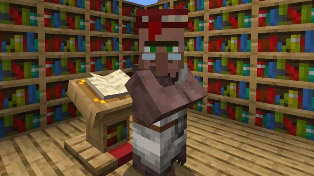 Bibliothécaire Minecraft