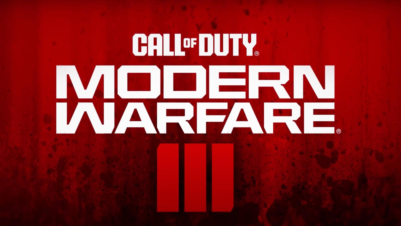 Call of Duty Modern Warfare 3 release date revealed Dexerto