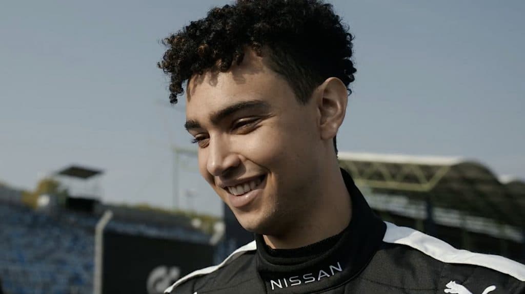 Archie Madekwe as Jann Mardenborough in the Gran Turismo movie cast