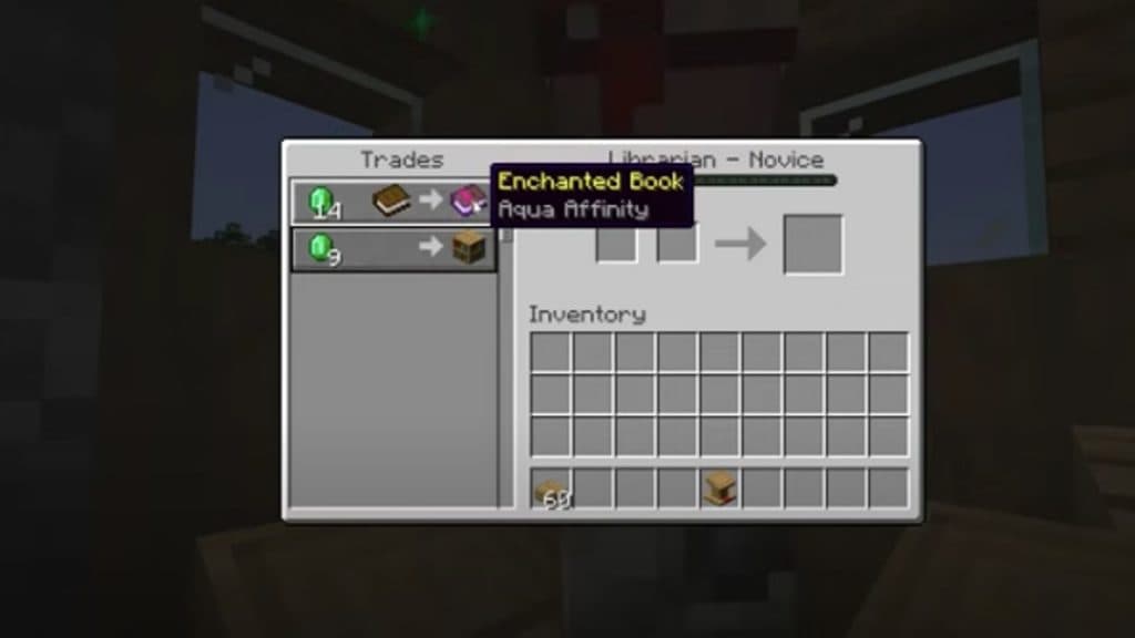 An image of the enchantment book required to use mending in Minecraft.