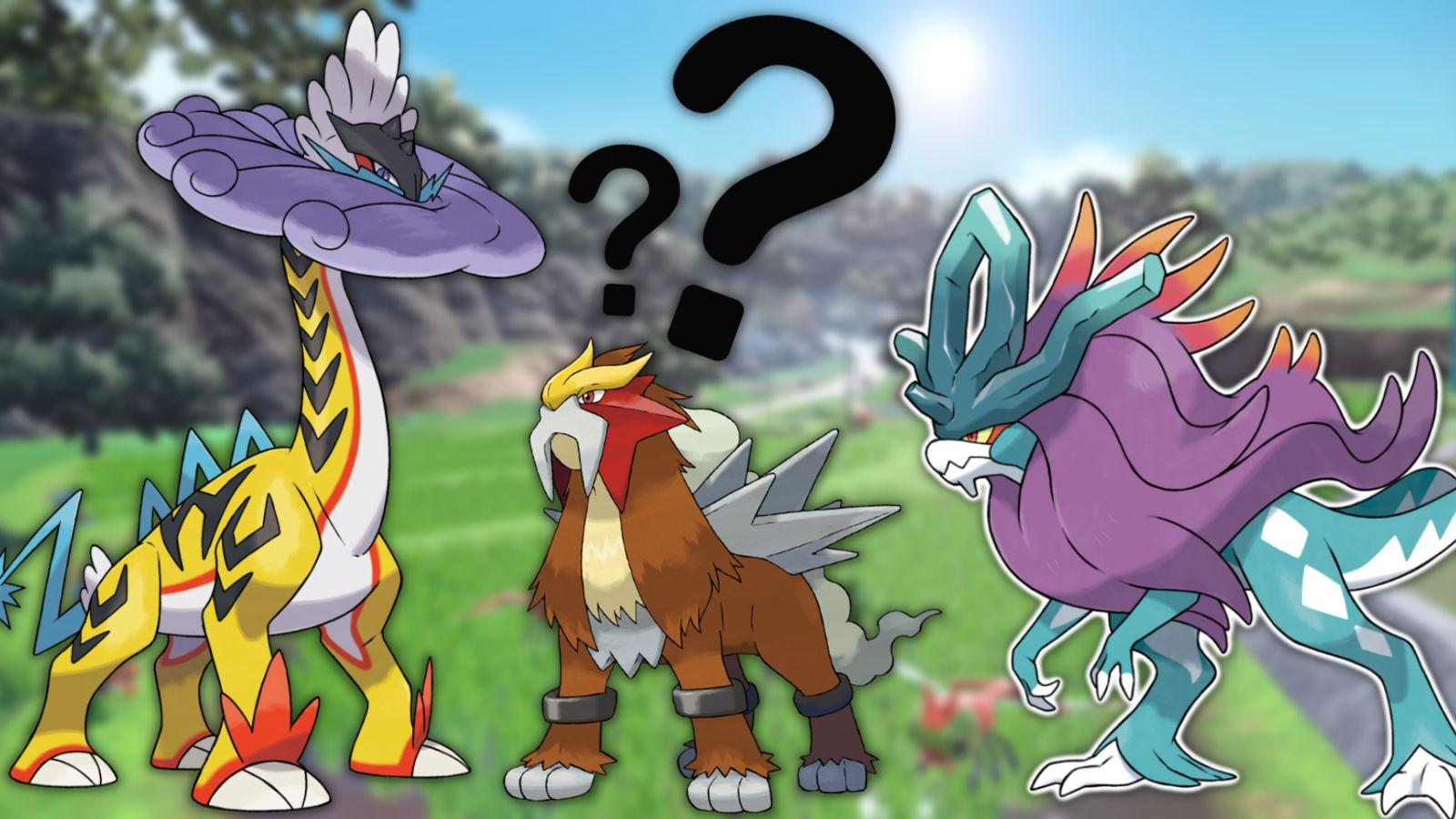 Entei and Raikou join Suicune with dinosaur Paradox versions in this  Pokémon Scarlet and Violet fan art