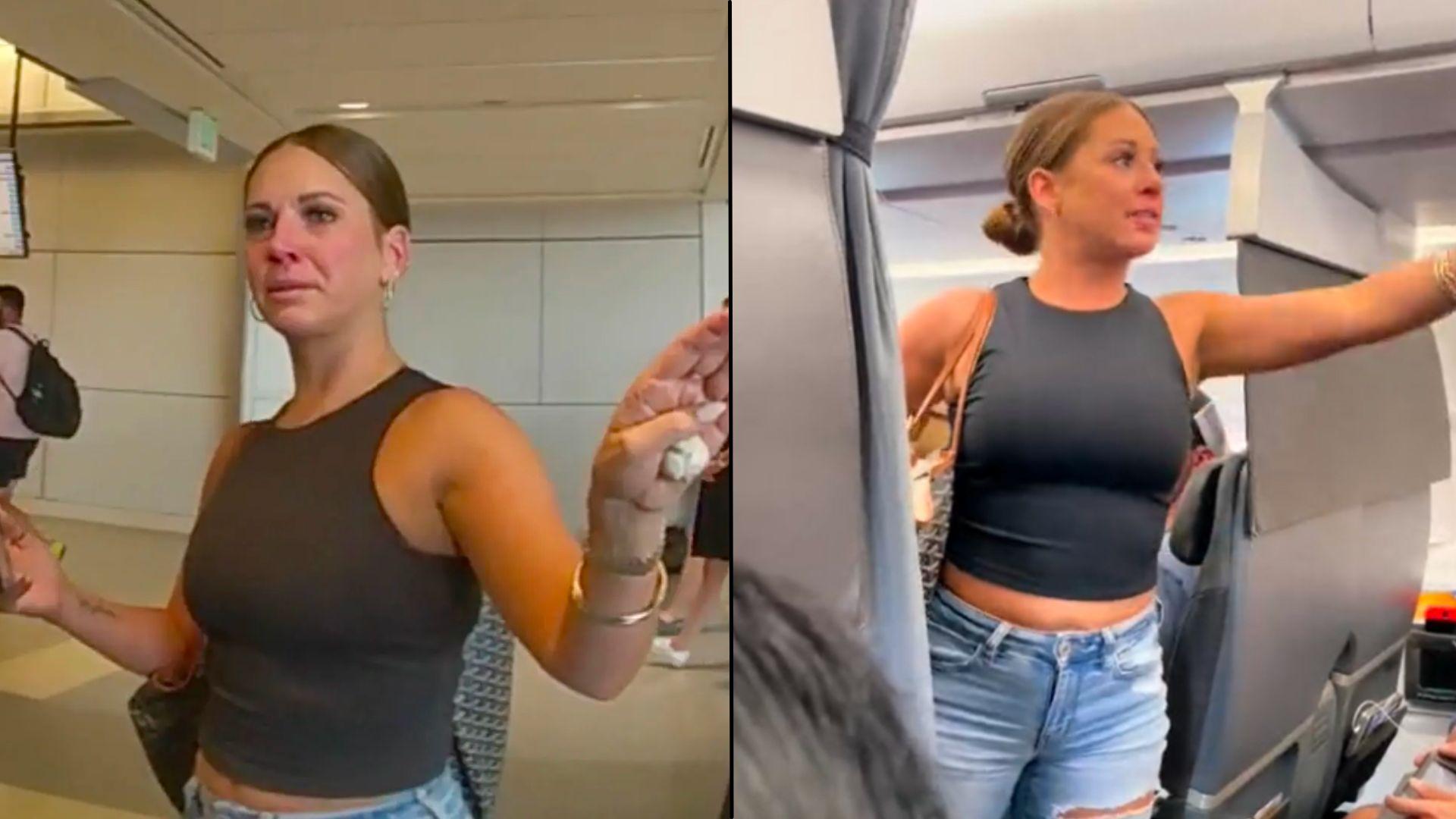 Woman kicked off plane for viral 'not real!' video has new surprise -  TheStreet