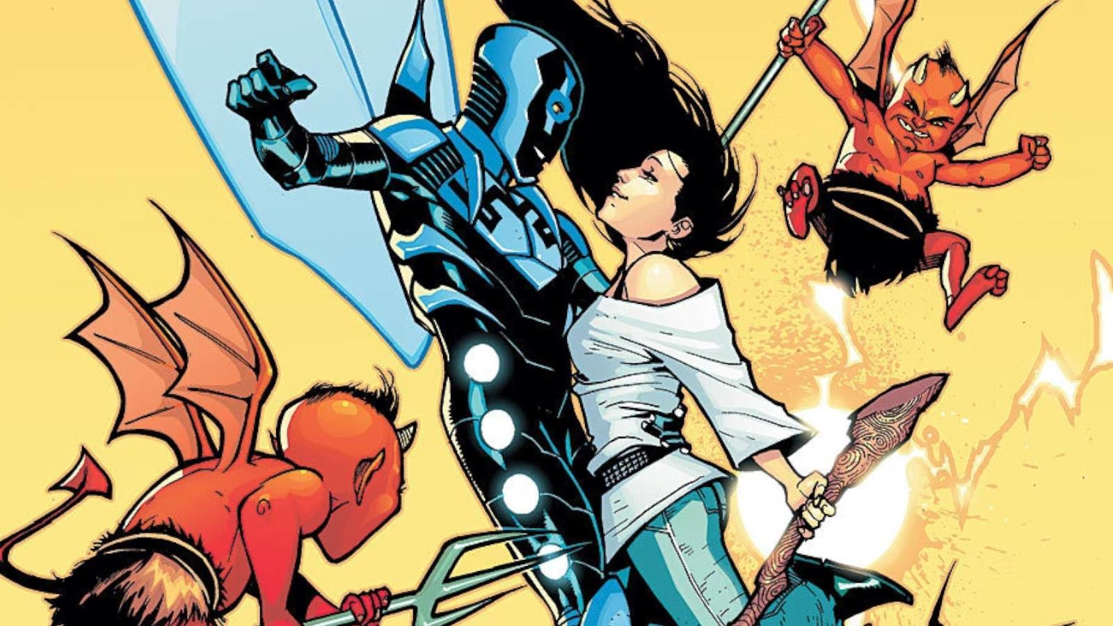 Does Blue Beetle have a girlfriend? Relationship explained in DC Comics -  Dexerto