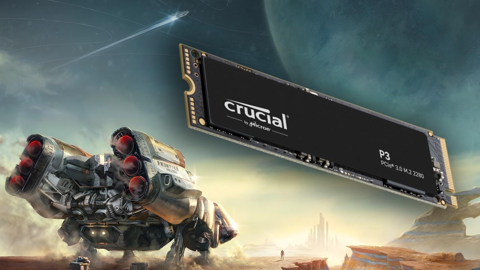 Crucial's Super-Fast 1TB NVMe SSD Sees Lowest Price In 30 Days