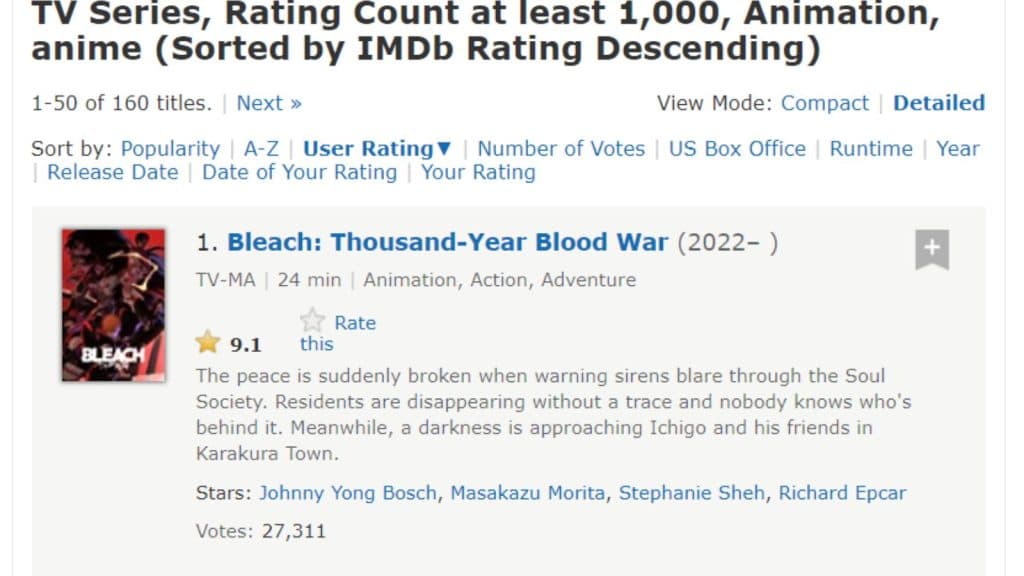 Bleach: Thousand Year Blood War Season 2 Episode 9 Release