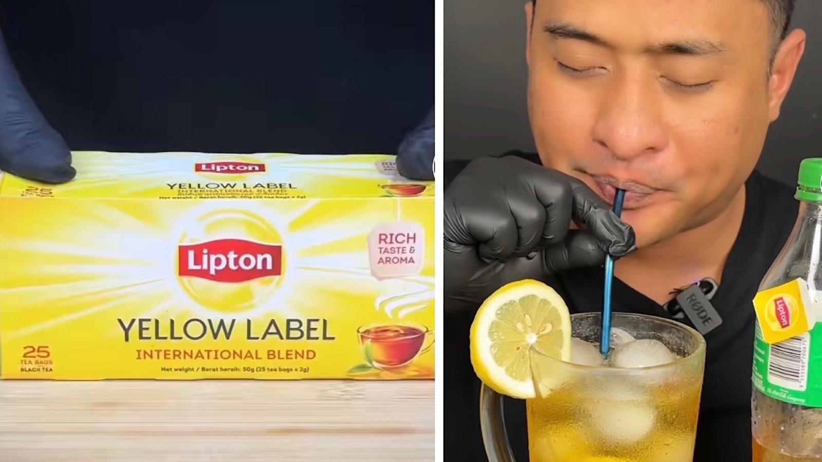 Iced Tea Recipe How To Make Flaovured Iced Tea with Lipton