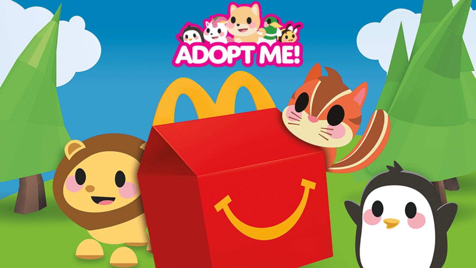 How to get the *ADOPT ME HAPPY MEAL* 😍 (Roblox Adopt Me McDonald's Update)  