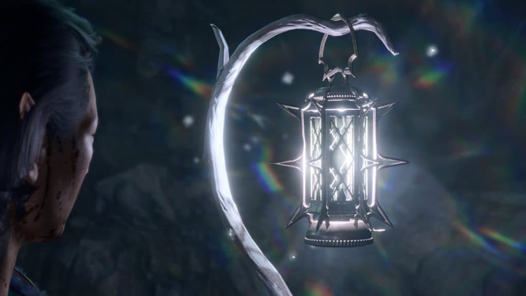 Close up of a Moon Lantern in Baldur's Gate 3