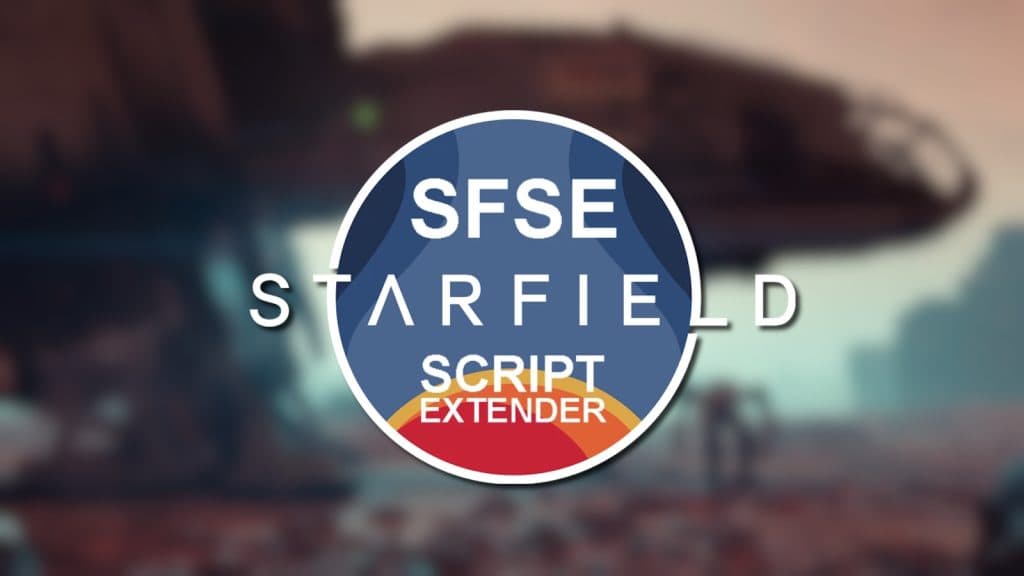 Starfield script extender mod (SFSE)
