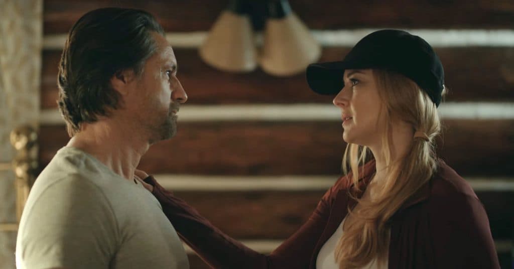 Martin Henderson and Alexandra Breckenridge as Jack and Mel in Virgin River on Netflix