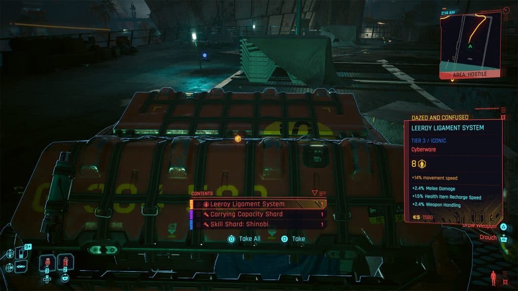 an image of Cyberware from an airdrop in Cyberpunk 2077 Phantom Liberty