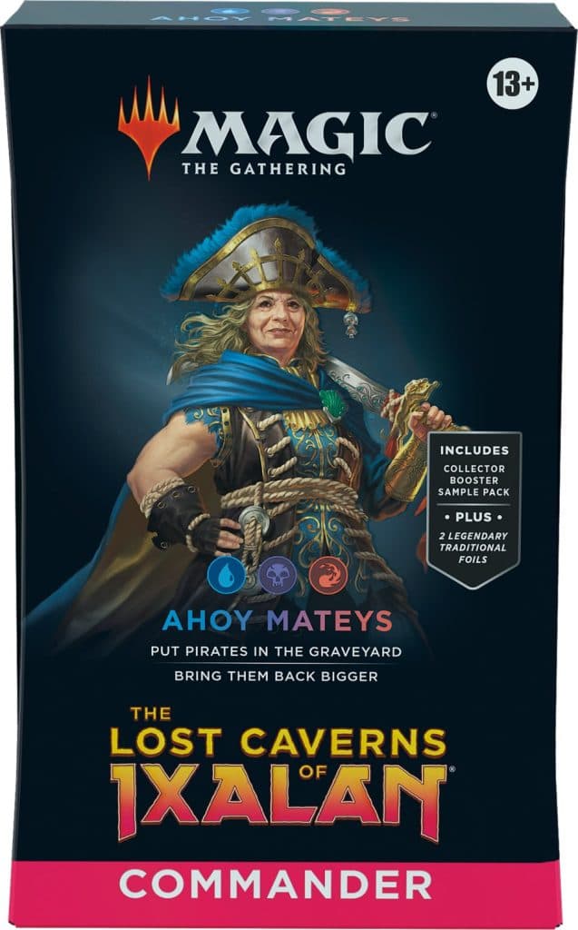 MTG Lost Caverns of Ixalan Commander decks revealed at Magic Con